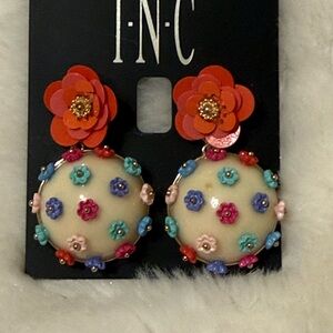 Floral Statement Earrings